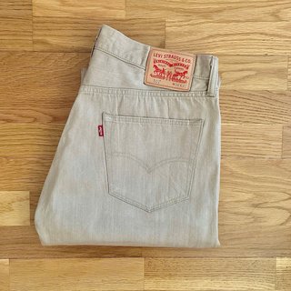 Levi's 501 Beige Claro W36 L32