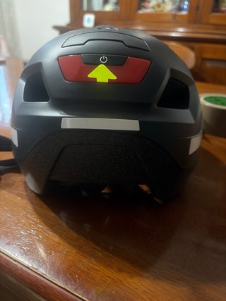 Casco Crivit Bici/MTB Nuovo con Luce LED