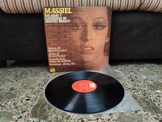 Massiel - Baladas y Canciones de Bertolt Brecht LP