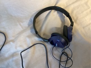 Auriculares Sony Azules con Cable