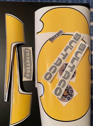 Pegatinas Bultaco Frontera MK9