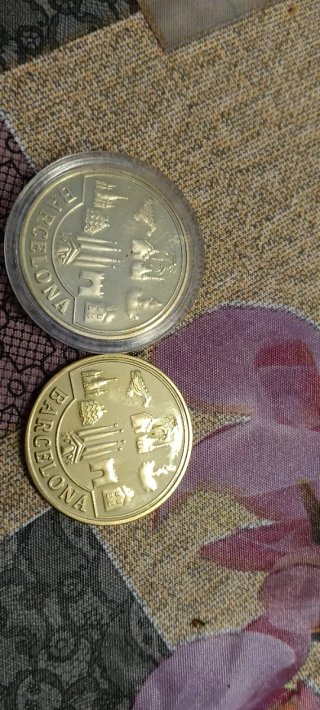 Moneda Conmemorativa Barcelona Parque Güell