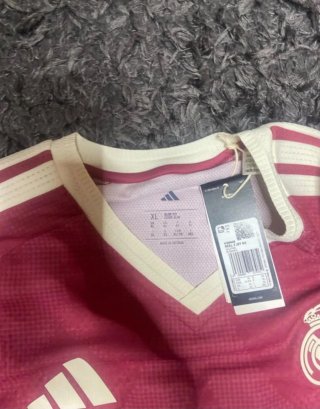 Camiseta Real Madrid Rosa Adidas Talla XL Oficial