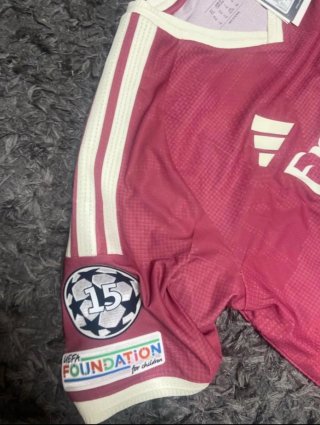 Camiseta Real Madrid Rosa Adidas Talla XL Oficial