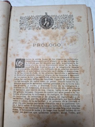 Libro religioso La Vida de Jesus