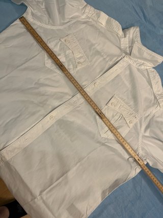 Camicia bianca con stampa aquila