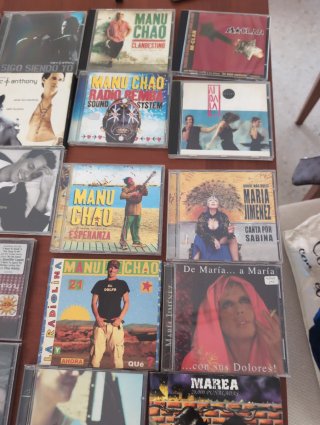 Lote CDs Música Pop Rock Latino Flamenco