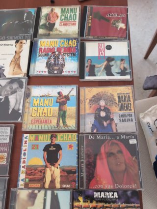Lote CDs Música Pop Rock Latino Flamenco