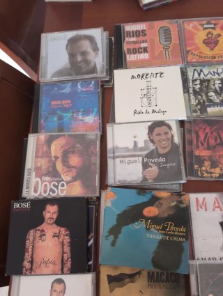 Lote CDs Música Pop Rock Latino Flamenco