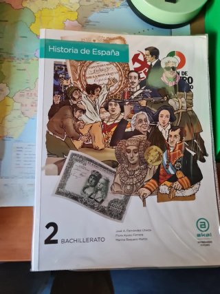 Libro 2 bachillerato   Historia de España.