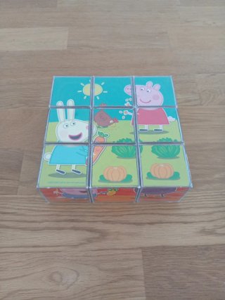 Rompecabezas 9 cubos Peppa Pig