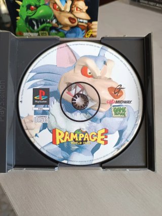 Rampage World Tour PS1 Completo PAL