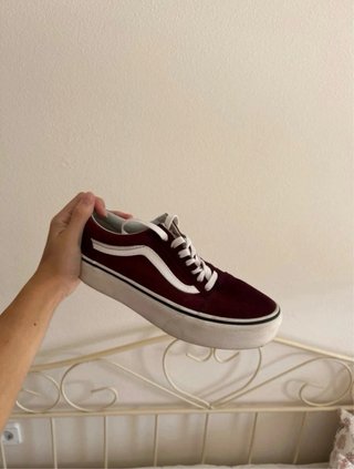 Vans Plataforma Granates Talla 39