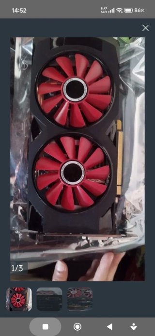 Tarjeta Gráfica XFX Radeon RX 570 8GB GDDR5