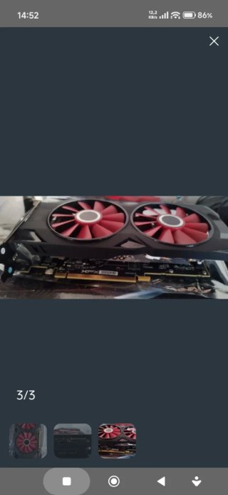 Tarjeta Gráfica XFX Radeon RX 570 8GB GDDR5