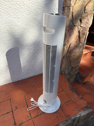 Ventilador de Torre Blanco