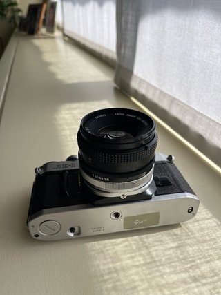 Canon AE1 + objetivo 50mm 1.8