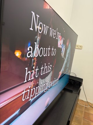 TV Samsung 4K QLED 65’ QE65Q60BAU + mando + caja