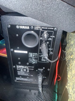 Par Monitores Estudio Yamaha HS5 Negro