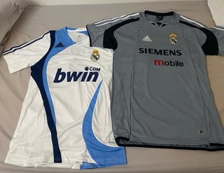 2 Camisetas Adidas Real Madrid Entrenamiento