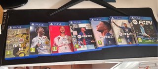 Lote Juegos PS4: FIFA 17-23 y FC 24