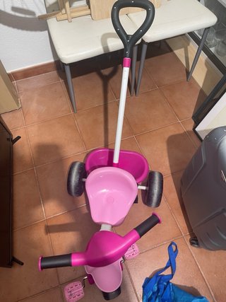 Triciclo bebé rosa