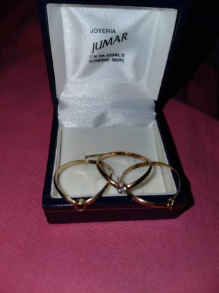 Anillos Oro Laminado 14kl JUMAR 3 piezas