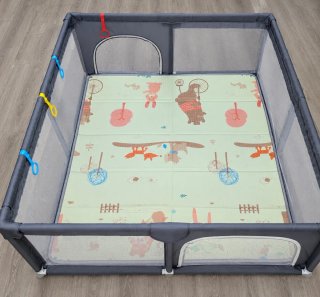 Parque Infantil Bebe 150x180 + Alfombra