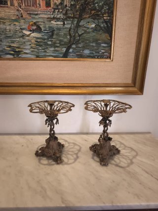 Centros de mesa antiguos