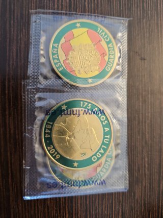 Medalla conmemorativa 175 aniv. Guardia Civil