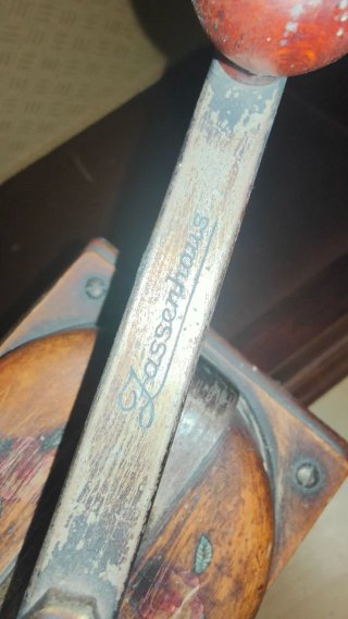 Macina caffè Zassenhaus vintage in legno