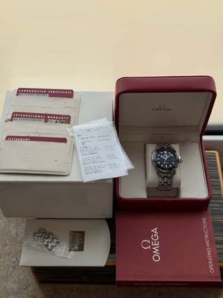 Omega Seamaster Co-Axial Chronometer Negro