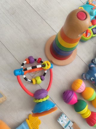 Lote Juguetes y Libros para Bebé 0-2 Años
