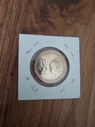 Moneda 20 Coronas Dinamarca 1992