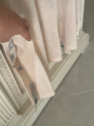 Blusa con stampa piume e acchiappasogni