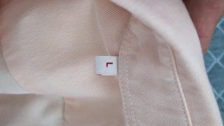 Camisa Oxford EL GANSO naranja NUEVA - SIN USAR!