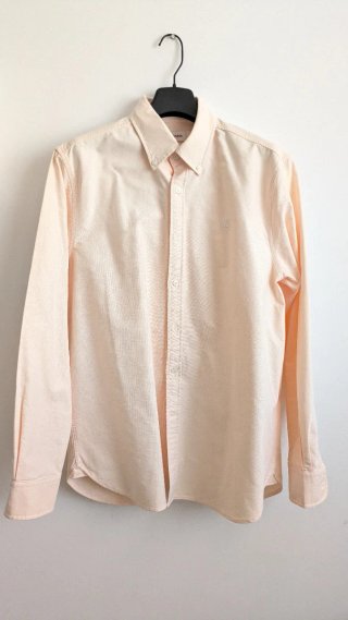 Camisa Oxford EL GANSO naranja NUEVA - SIN USAR!