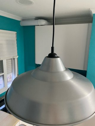 Lámpara de techo TRETTIOEN aluminio 38cm