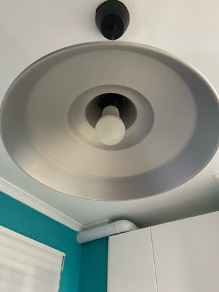 Lámpara de techo TRETTIOEN aluminio 38cm