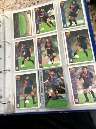 Álbumes Liga 2000 y 2001 Multicromo