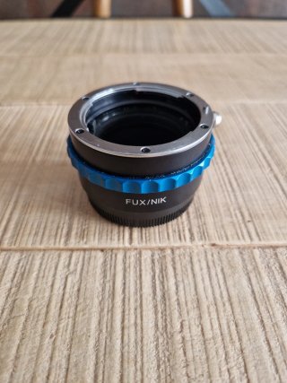 Adaptador objetivos Nikon a Fujifilm