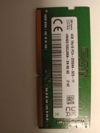 Memoria RAM SK hynix 4GB DDR4 3200MHz Portátil