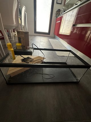 Terrario tortuga de agua