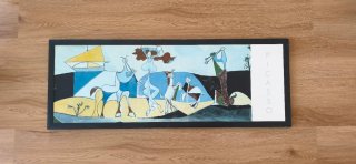 Cuadro Picasso pintado a mano