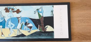 Cuadro Picasso pintado a mano