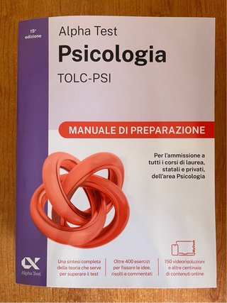 [NUOVO] Kit Alpha Test Tolc-PSI [ULTIMA EDIZIONE]