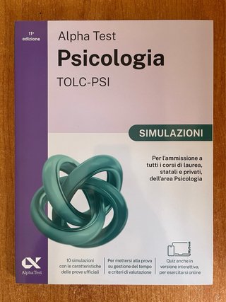[NUOVO] Kit Alpha Test Tolc-PSI [ULTIMA EDIZIONE]