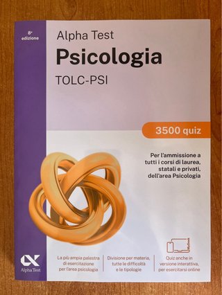 [NUOVO] Kit Alpha Test Tolc-PSI [ULTIMA EDIZIONE]