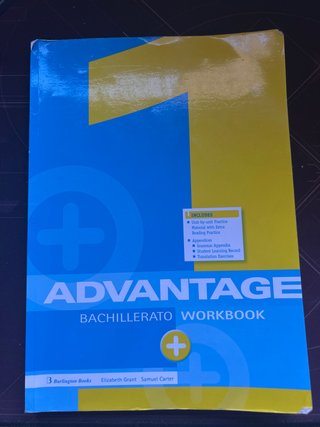 Advantage Workbook. Bachillerato 1