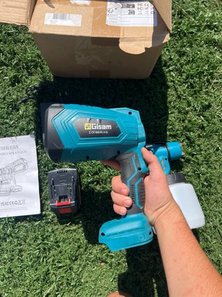 Pistola Pintura Eléctrica Inalámbrica